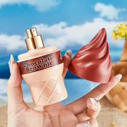 Summer Beach Ice Cream Perfume, 4 Sweet Dessert Scents, Long Lasting Eau de Parfum for Daily Wear, Cute Novelty Gift for Her