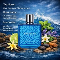 RAYHAAN Eau De Parfum for Men & Women – Luxurious Long-Lasting Fragrance 100ml – Elegant Woody & Citrus Notes Gift Perfume