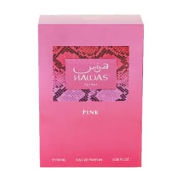 Hawas For Her Pink Eau de Parfum 100ml 3.38fl.oz Women Floral Fruity Long Lasting Fragrance