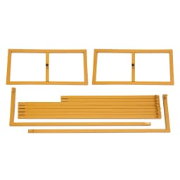 7.87 * 7.87ft Metal Wedding Stand, Wedding Backdrop Stand, Wedding Arch Stand,Square Wedding Metal Arch Frame,Square Wedding Metal Arch Frame for Parties Wedding Photography (Golden)