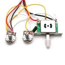 Guitar Humbucker Pickups with 3 Way Guitar Switch Potentiometer 1T1V Wiring Harness Prewired Electric Guitar Pickup