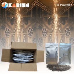 Pure Titanium Ti Powder Indoor Outdoor Use Cold Sparkular Machine Consumable Stage Pyro Powder Birthday DJ Bar Stage Firework