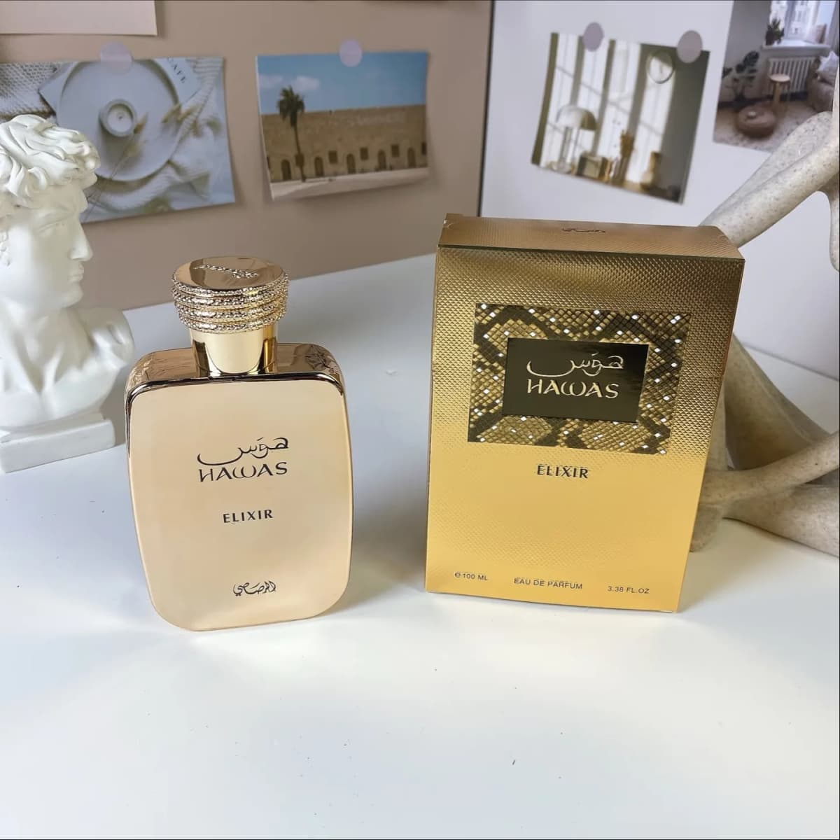 Hawas Men's Elixir | eau de toilette | Lasting Fragrance perfume | For Men | 3.4 fluid ounces (about 3.4 ml) 100 ml