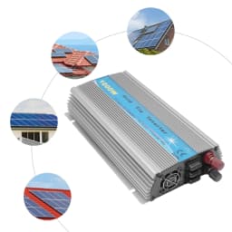 1000W Grid Tie Inverter MPPT Pure Sine Wave 22-50VDC Solar Input AC90-140V Output for 36V Solar Panel