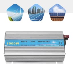 1000W Grid Tie Inverter MPPT Pure Sine Wave 22-50VDC Solar Input AC90-140V Output for 36V Solar Panel