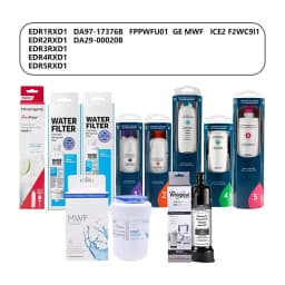Refrigerator Water Filter DA97-17376b,DA29-00020b,EDR1RXD1,EDR2RXD1,EDR3RXD1,EDR4RXD1,EDR5RXD1,MWF,FPPWFU01,ICE2 F2WC9I1