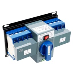 220V 63A Dual Power Automatic Transfer Switch, Flame-Retardant Plastic Shell, Homes or Public Places Power Supply Switch