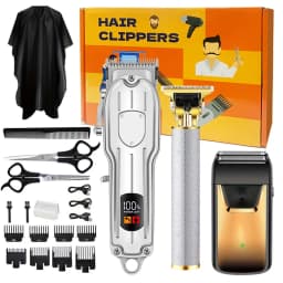 3 in1/1pc Professional Hair Clipper Kit Electric Shaver for Barber Men's Hair Trimmer Electric Shaver Hair Cutting Machine
