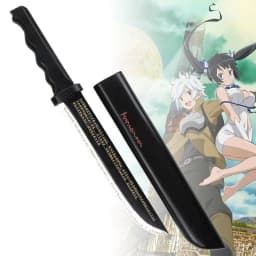 16inch Hestia Katana Dagger Anime DanMachi Cosplay Prop Sword Wooden Ninja Knife Real Size Japanese Katana Samurai Sabre Toy