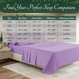 4pcs/6pcs Bamboo Cooling Queen Size Sheet Set - Children Bedding, Breathable And Comfortable - Fit for Hot Sleepers