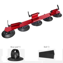 ROCKBROS Bicycle Car Racks Carrier Trunk Bike Roof-Top Rack Suction Cups Car Holder MTB Road Rack Quick Install Cycling Racks