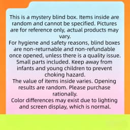 Unpredictable surprises inside this USA local fast shipping mystery box. Random goods + high value unboxing adventure for adults