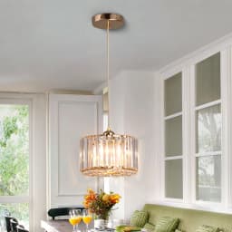 Modern Pendant Light Luxury Chandelier Led Crystal Ceiling Lamp Bedroom Lustre Dining Table Kitchen Island Fixtures Home Decor