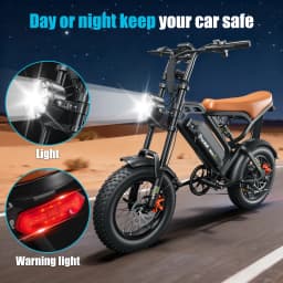 Electric Bike,16"x4.0 Fat Tire Ebike for Adults 1000W Peak,Electric Mountain Bike,32mph,Ebike UL 2849