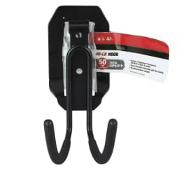 Garage Storage J Hook, Black