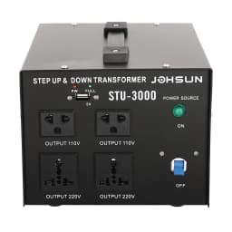 3000W Voltage Converter 110V To 220V (Step Up/Down) – Universal Power Transformer with USB Port, Fits for Travel, Home & Industrial Use