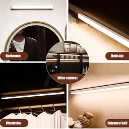 USB Under Cabinet Light USB 5V LED Motion Sensor Light Night Light Wireless For Kitchen Cabinet Bedroom Sensor Indoor Lighting