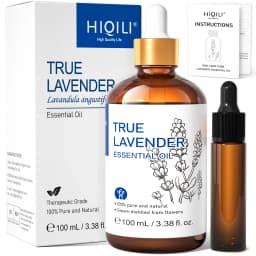HIQILI 100ML Natural Essential Oil, Frankincense/Lemon/Rosemary/Tea Tree/Lavender/Wintergreen/Ylang, Humidifiers, DIY Candles