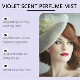 Body Perfume Spray Hair Scent Light Fresh Skin Long Lasting Floral Fragrance Add Personal Charms Size Body Spray for Women