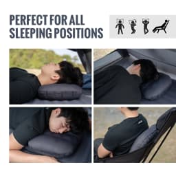 OneTigris Airdream Camping Pillows Ultralight Inflatable Compact Travel Neck Pillow for Backpacking Hiking Camping Supplies