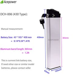 LAFLY X3 X5 JINGHMA R7 R5 Ebike Battery 48V 14Ah 12.8Ah 10Ah DCH006 Battery Akku for Samebike LO26 20LVXD30 Electric XP2.0 Ebike
