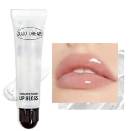 Glossy Finish Lip Gloss Transparent Hose Colorless Lip Oil Lip Moisturizing Gloss Fade Lip Lines Lip Gloss Anti Dry Cracking