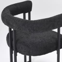 Farini Upholstered Dining Arm Chairs Set of 2, Modern Cushioned Accent Chairs with Metal Frame