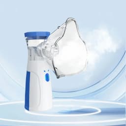 Mini Facial Steamer Rechargeable Silent Mesh Nebulizer Handheld Portable Nebulizer Humidifier Face Rehydration Skin Care Tools