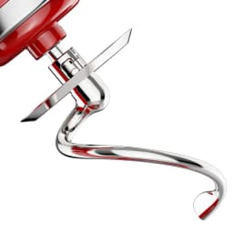 Stainless Steel Spiral Dough Hook for KitchenAid Stand Mixer Bread Hook Attachment Fits 4.5QT Mixing Bowl Dishwasher Safe