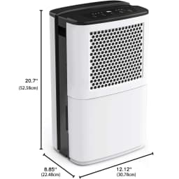 AIRPLUS 4500 Sq. Ft Dehumidifiers for Home, 70 Pints Dehumidifier for Basement with Drain Hose, Continuous Drainage, Intelligent Humidistat, Dehumidifier for Bathroom, Bedroom, Large Room