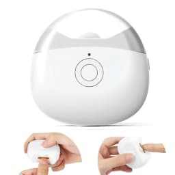 Electric Automatic Nail Clipper & Trimmer - Oblique Nail Clippers (2026 Improved Set) 3-in-1 Nail Grinder with LED Light & 3 Speeds|Gentle for Toenails&Fingernails|Ideal for Seniors, Adults & Babies