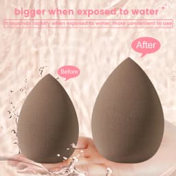 54PCS Makeup Tools: 30PCS Brush Set + 10PCS Makeup Sponges + 10PCS Powder Puffs + 4PCS Tools