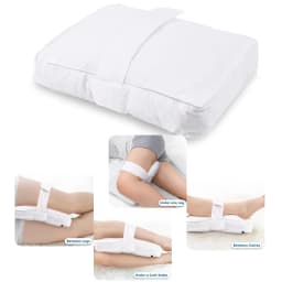 Memory Foam Single Leg Pillow, Knee Pillow For Side Sleepers, With Adjustable Straps, Leg Cushion Pad Suitable For Side Sleeping
