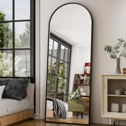 26" x 71" Arched Full Length Mirror - Full Body Mirror - Extra Large Floor Mirrors for Bedroom, Living Room, Bathroom
