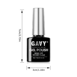 GAVY 6 Colors Classic Red Wine Series Gel Nail Polish Set Premium Salon Grade Soak Off UV LED Nail Gel High Pigment Gloss Long Lasting Semi Permanent Manicure Varnish Luxury Gift Kit For Nail Studio & Women Valentine Holiday Present