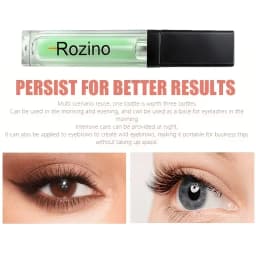 Premium Eyelash Serum: Nourishes Lash Roots, Strengthens Sparse Lashes. Portable Small Bottle with A Fine, Easy-to-apply Brush.Safe, Multi-purpose Formula - Also Great for Brows. Fast-absorbing, Non-greasy. Daily Use for Healthy, Gorgeous Lashes.