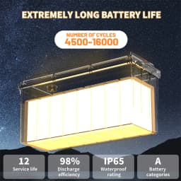RVLithTime 12V 200Ah LiFePO4 Deep Cycle Battery 2560Wh with 200A BMS Low Temperature Cut-off 6000+ Cycles IP65 Waterproof Lithium Battery for RV Marine Travel Trailer & Off-Grid