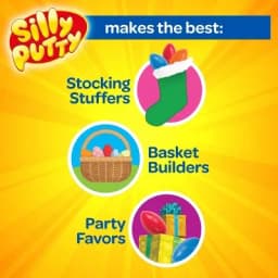 Party Favors Silly Putty Variety Pack 4 Count for Parties and Goodie Bags