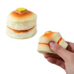 Soft Squishy Simulated Pancake Shaped Stress Ball ADHD Toy Squeeze Stress Relief Balls Office Toys for Releasing Pressure