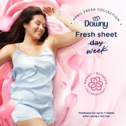 April Fresh HE Compatible Liquid Fabric Softener - 44 fl oz for Laundry Softening and Care