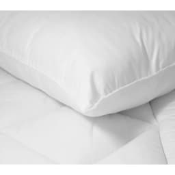 Comfort Complete Standard/Queen Size Bed Pillow 20"X28", Hypoallergenic Antimicrobial Pillow with Moisture‑Wicking Microfiber Cover