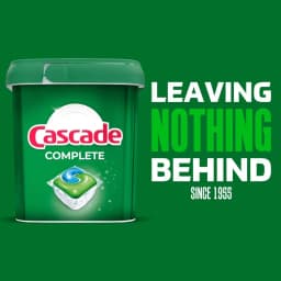 Phosphate‑Free Dishwasher Detergent Pods, Fast‑Dissolving Single Use Pacs for Hard Water and 24‑Hour Stuck‑On Food