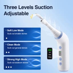 300K HD Camera Electronic Tonsil Stone Remover Kit with Built-in LED Light And 3 Suction Modes Oral Care Tonsil Cleaner Tool