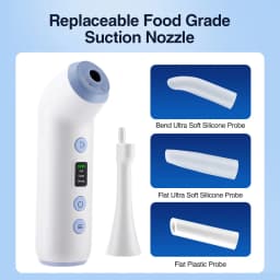300K HD Camera Electronic Tonsil Stone Remover Kit with Built-in LED Light And 3 Suction Modes Oral Care Tonsil Cleaner Tool