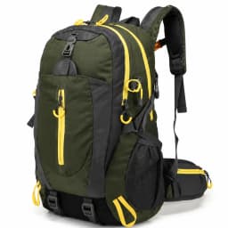 Waterproof Hiking Backpack Large Capacity Durable Nylon Travel Backpack for Outdoor Trekking Climbing Top 2026