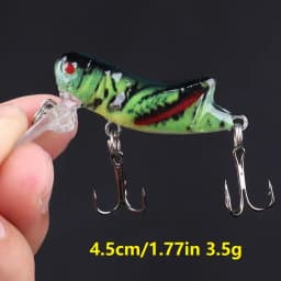20pcs Cicada Lure Bionic Fishing Bait Floating Hard Bait Plastic Artificial Bait