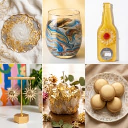 LEQU Metal Powder, 100g (3.5 oz), Available in Three Colors: Gold, Silver, and Black. Sparkling Epoxy Resin Pigments That Resist Fading, Perfect for Resin Casting, DIY Crafts, Cup Decorations, Jewelry Making, Painting, and Epoxy Art Projects.