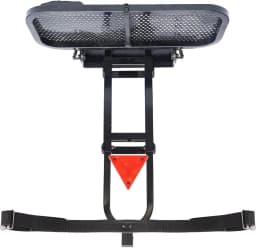 AP01 Universal Foldable Golf Cart Rear Seat Bag Holder for EZGO Club Car Yamaha - for Safety Grip Bar Maximum 8'' Wide