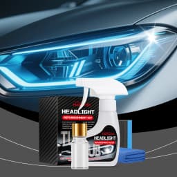 Car Headlight Care Kit, Headlight Renovation, Coating, Cleaning, Oxidation Removal, Light Transmittance Improvement, Auto Care Supplies