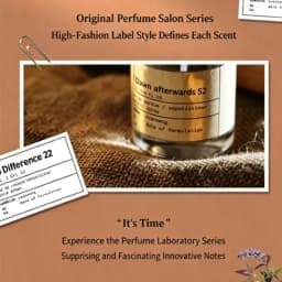 Minimalist Label Eau De Parfum 50ml for Unisex, Long-Lasting Natural Spray Luxury Sandalwood & Cedar Wood Woody Notes, Elegant Clean Scent for Daily Office Work Dating Commuting
